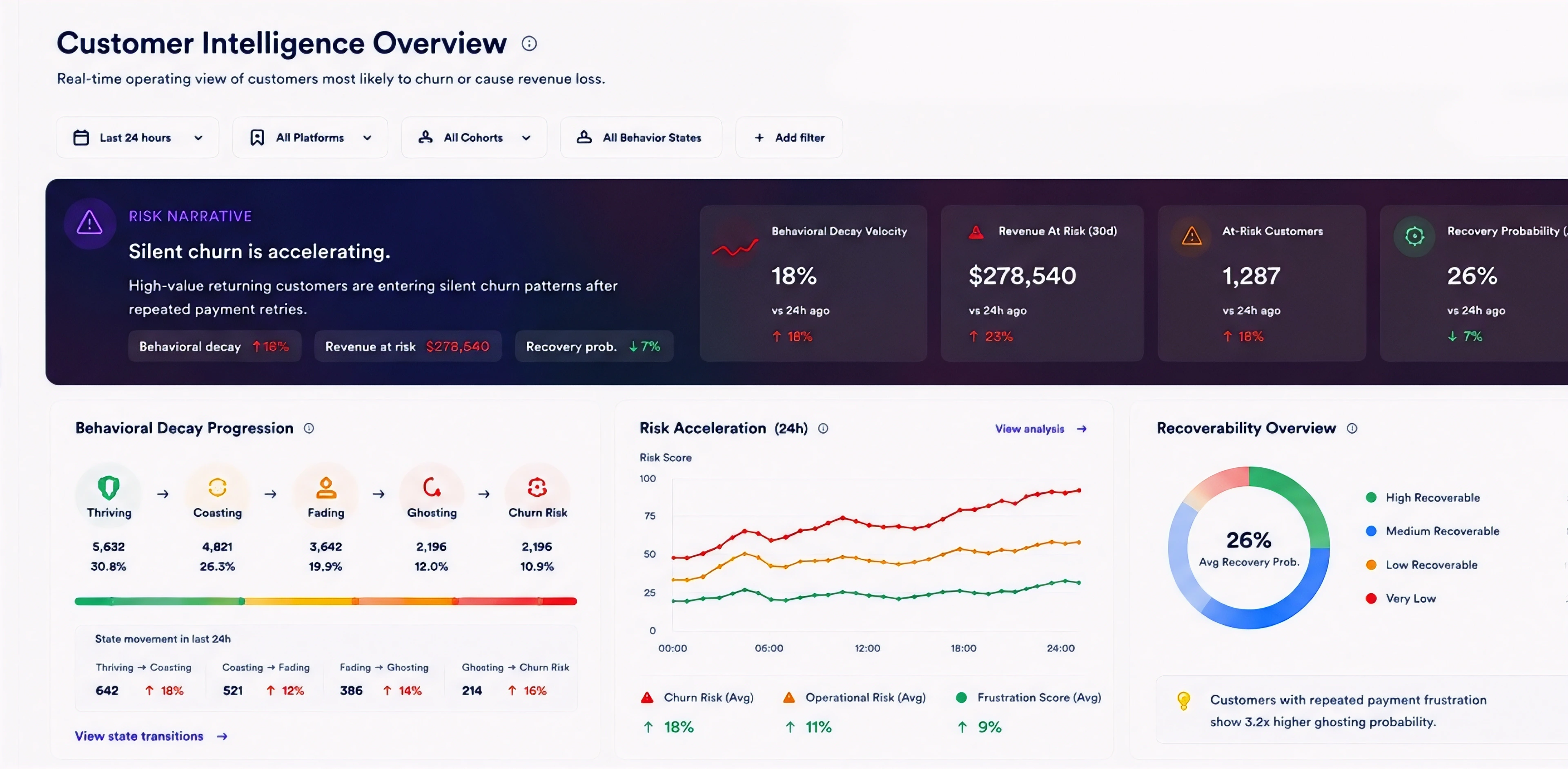Customer Intelligence Dashboard